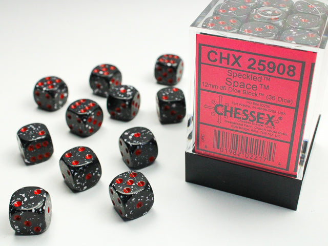Chessex D6 Block: Speckled (Space) - War Games USA