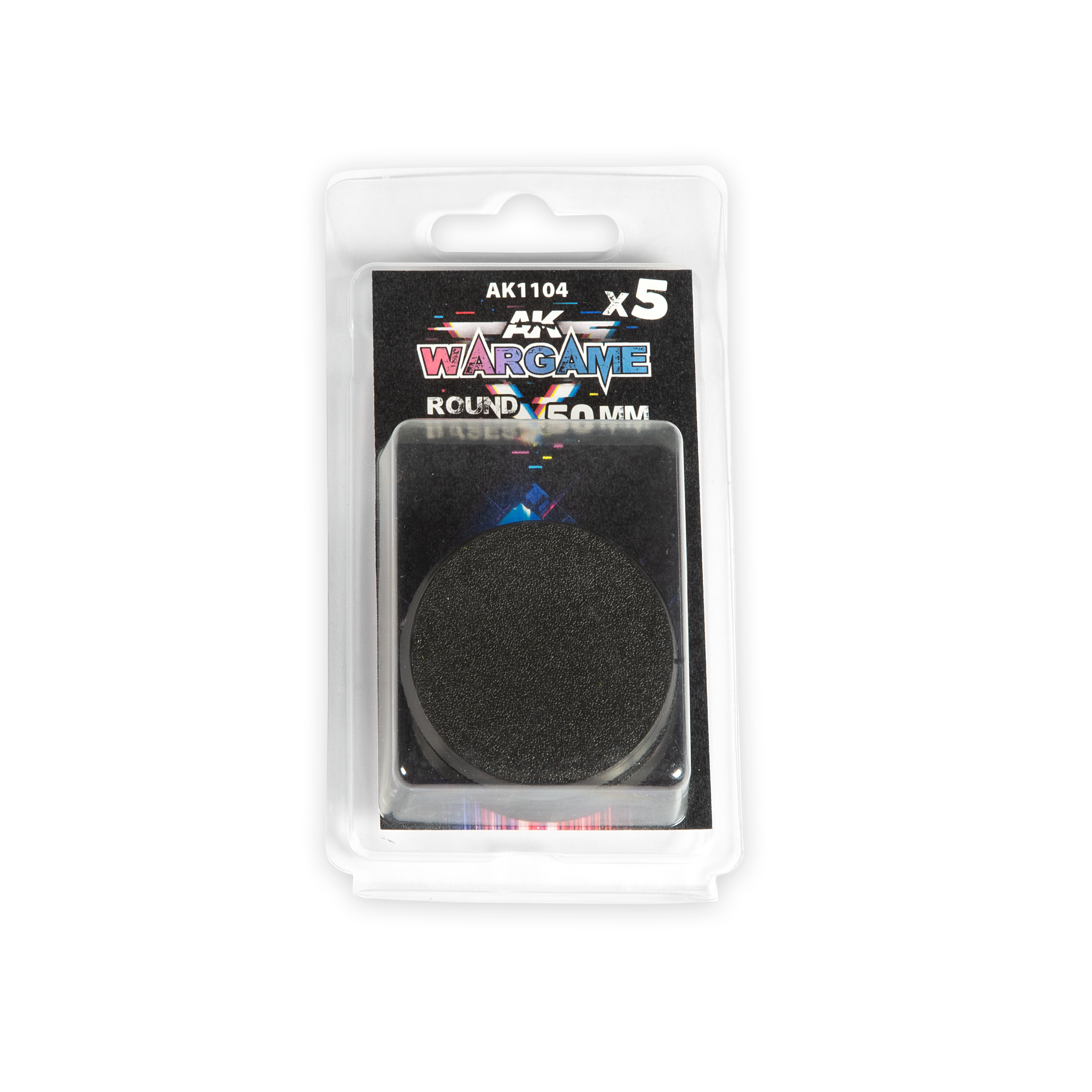 Wargame Round Bases 50mm - AK Interactive - War Games USA