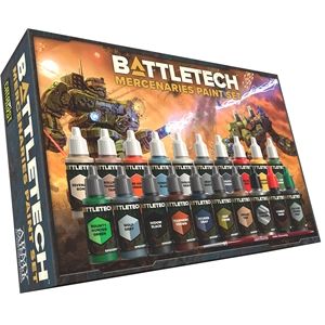 Battletech: Mercenaries Paint Set - The Army Painter - War Games USA