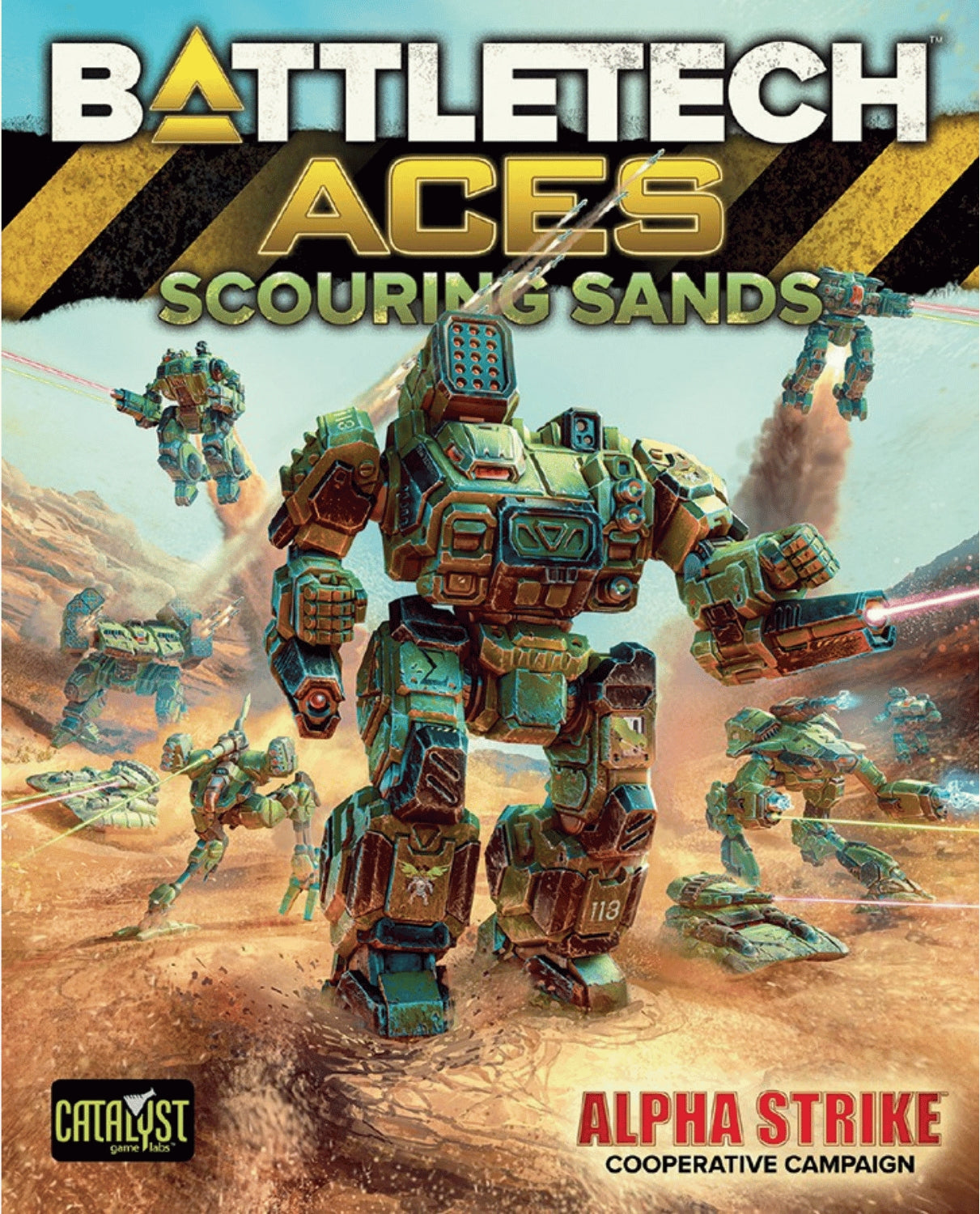 Battletech Aces: Scouring Sands Campaign Box