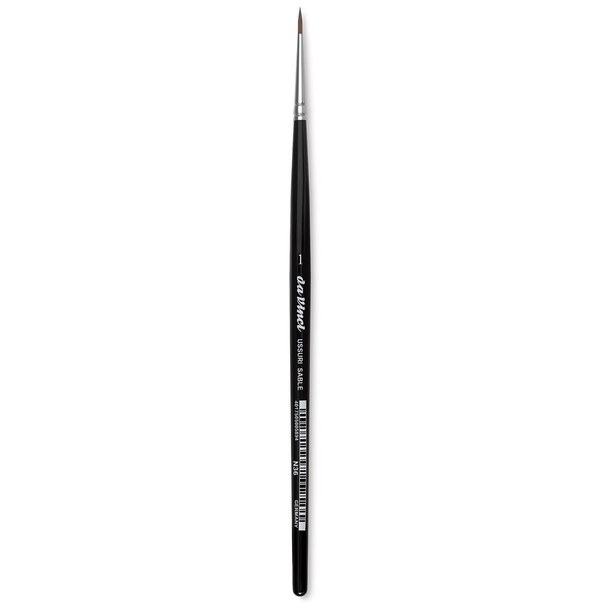 Da Vinci Ussuri Red Sable Series 36 Watercolor Brush - Round, Size 1 - War Games USA