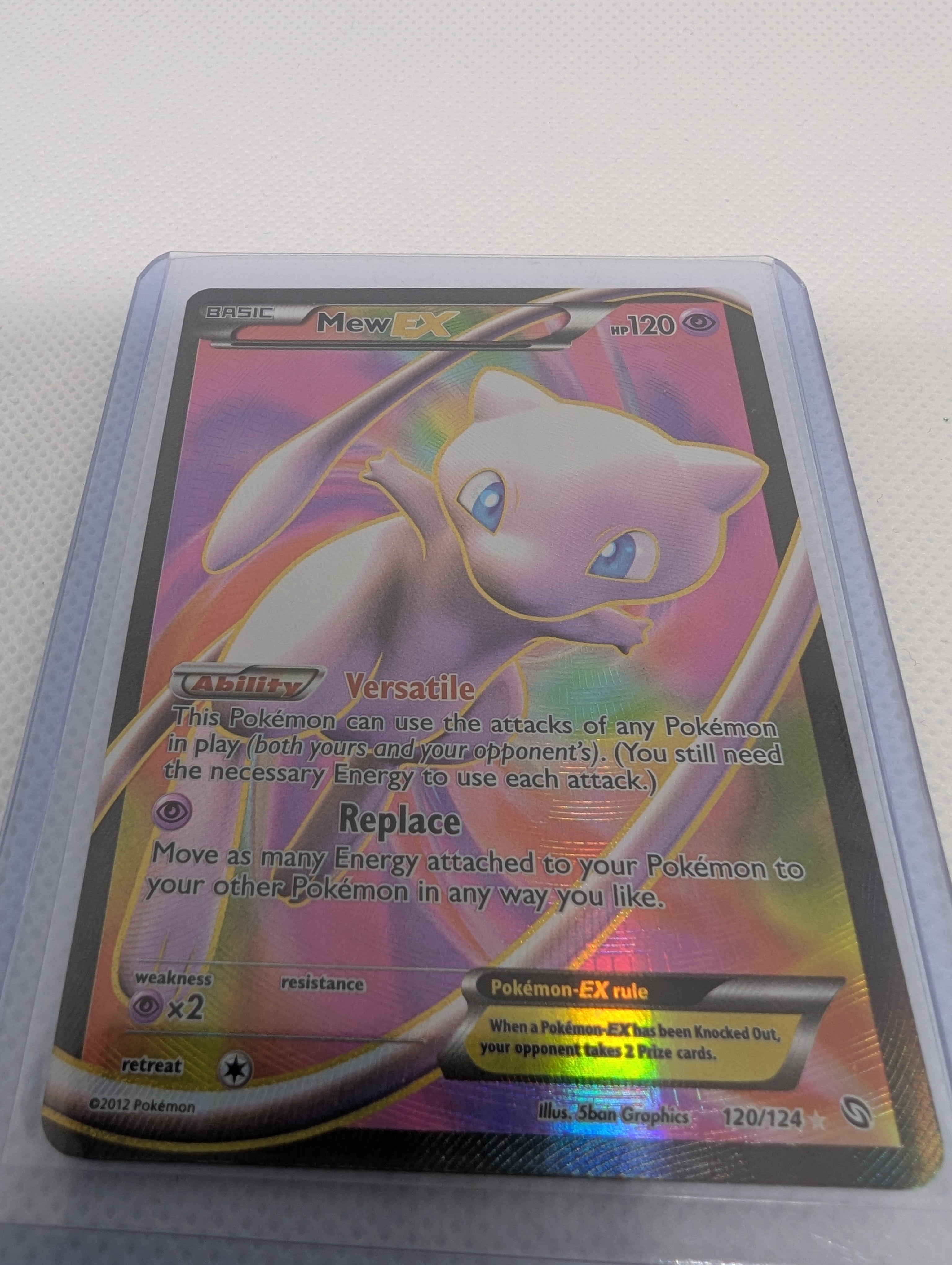 Mew EX #120 Pokémon Card