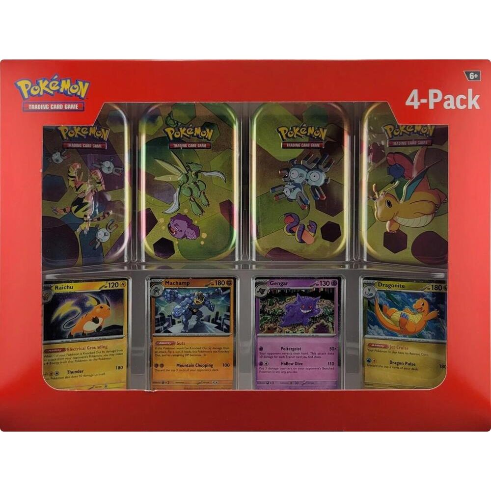 Pokémon Sam's Club 151 (4 Mini Tins + 4 Promo Cards Bundle) Scarlet & Violet 151 (MEW) - War Games USA
