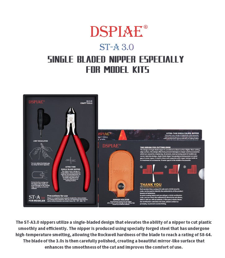 DSPIAE Single Blade Precision Nipper - War Games USA