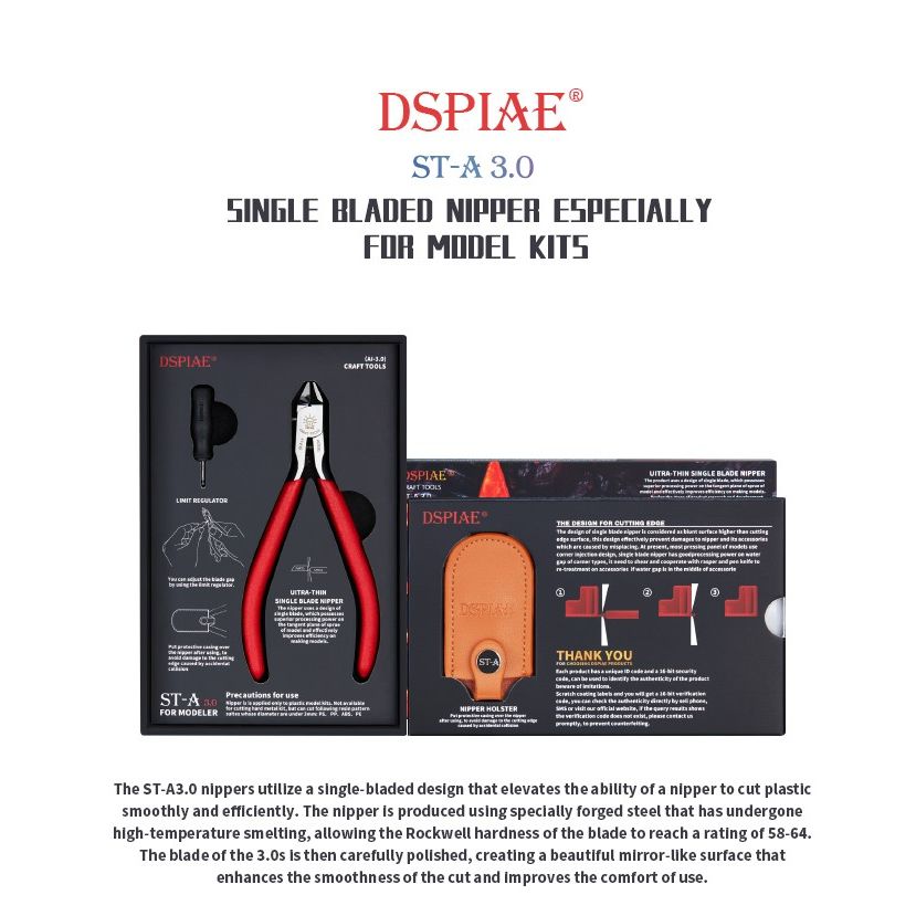 DSPIAE Single Blade Precision Nipper - War Games USA
