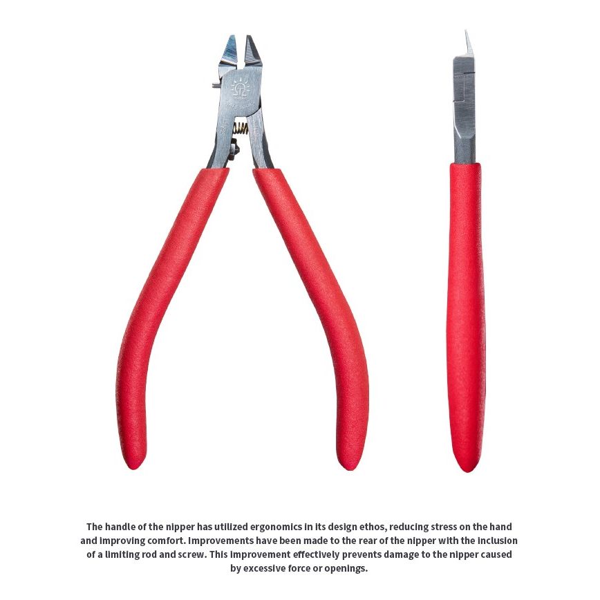 DSPIAE Single Blade Precision Nipper for detailed trimming and craft work, featuring a sharp, ergonomic design.