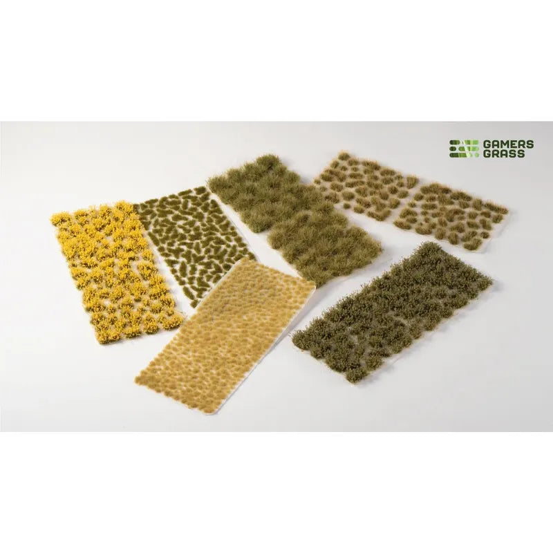 Mediterranean Temple Basing Box by Baron of Dice featuring gamers grass tufts for miniature basing and terrain decoration.