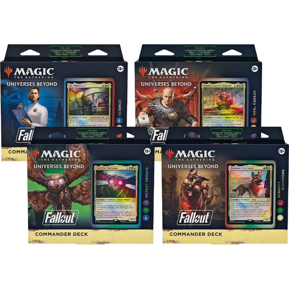 Universes Beyond: Fallout Commander Deck Case - War Games USA