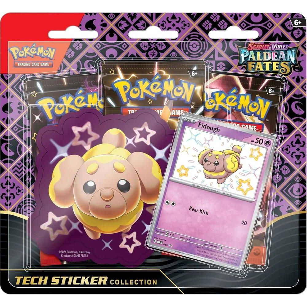 Pokémon - Paldean Fates Tech Sticker Collection - War Games USA
