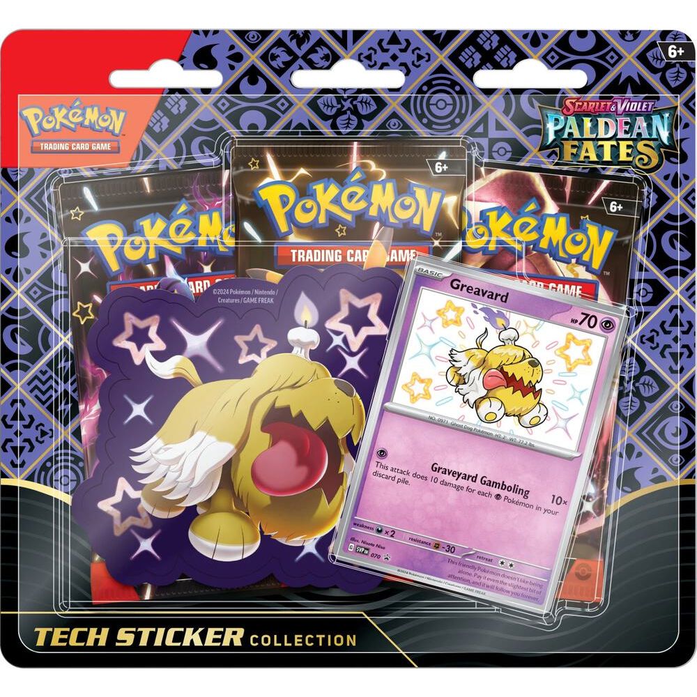 Pokémon - Paldean Fates Tech Sticker Collection - War Games USA
