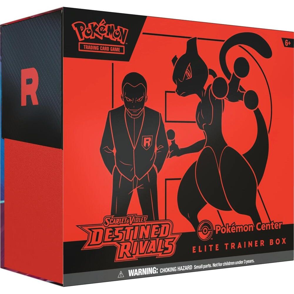 Destined Rivals Pokemon Center Elite Trainer Box (Exclusive) - SV10 - War Games USA