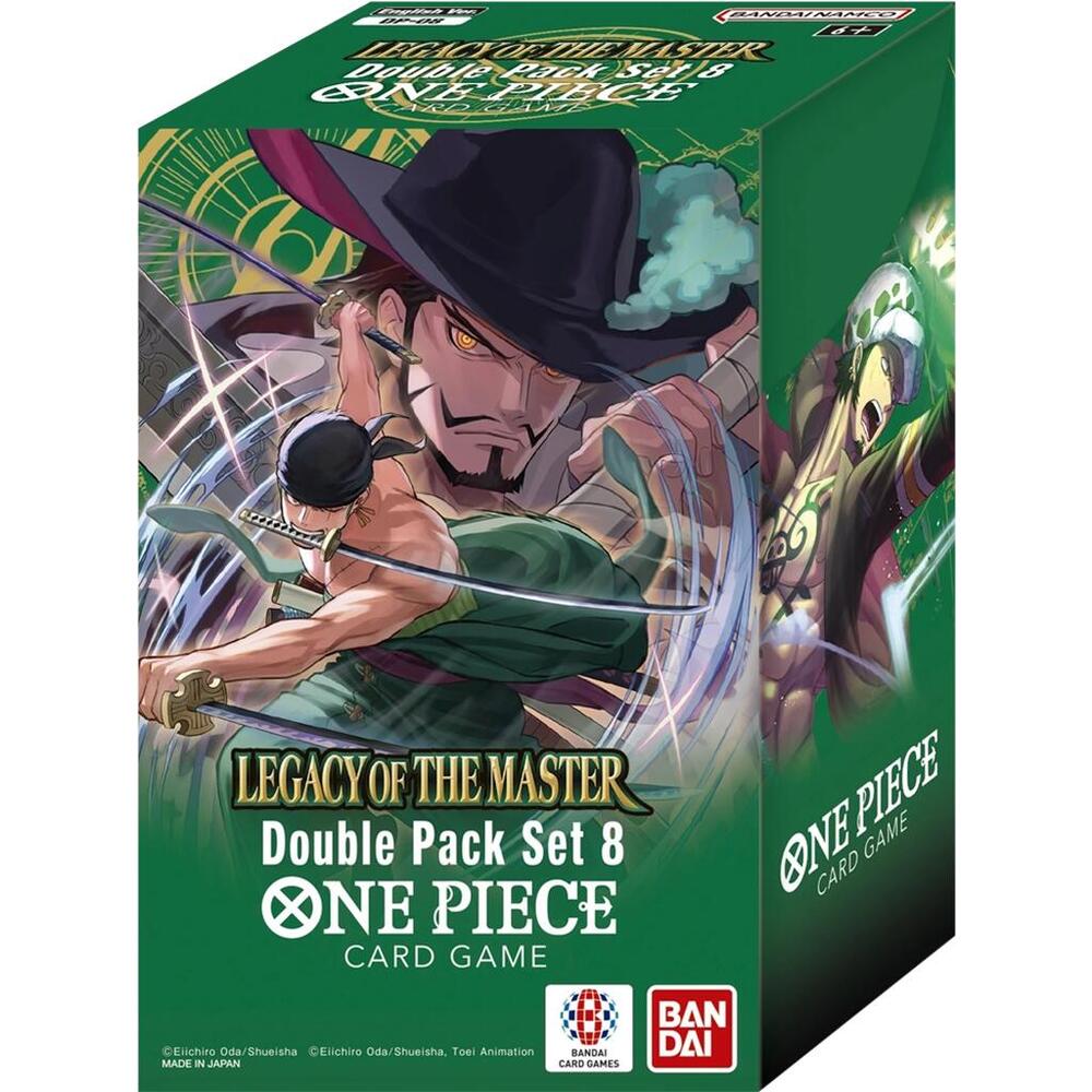 One Piece TCG Double Pack Set Vol.8 Legacy of the Master (OP12) Seal One Piece TCG Double Pack Set Vol.8 Legacy of the Master (OP12) Seal