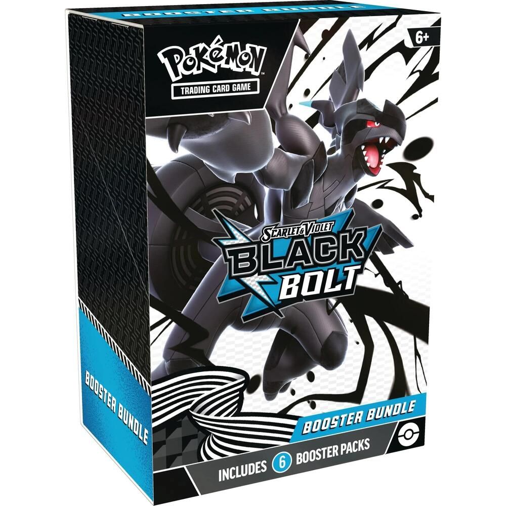 Black Bolt Booster Bundle - Pokemon TCG - War Games USA