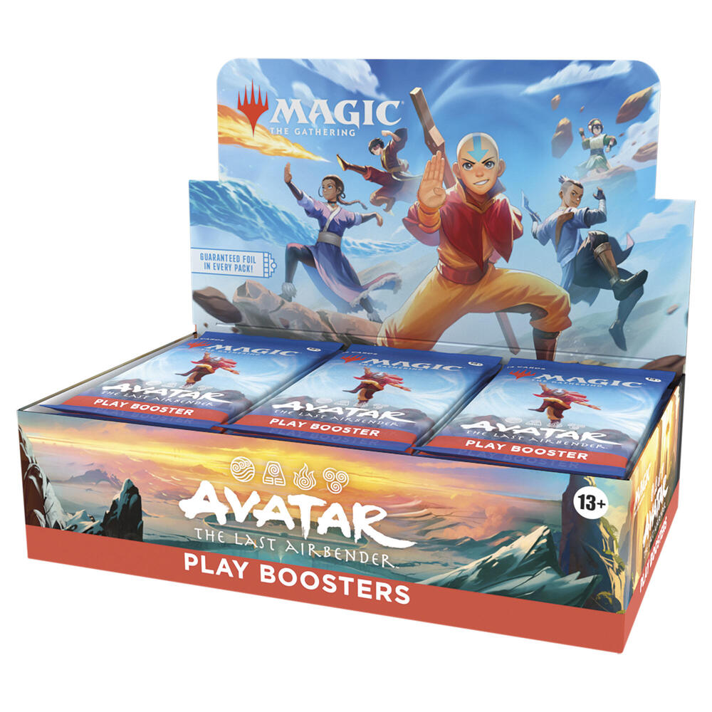 Avatar: The Last Airbender Play Booster Box Magic: The Gathering (MTG) | Sealed Display Avatar: The Last Airbender Play Booster Box Magic: The Gathering (MTG) | Sealed Display