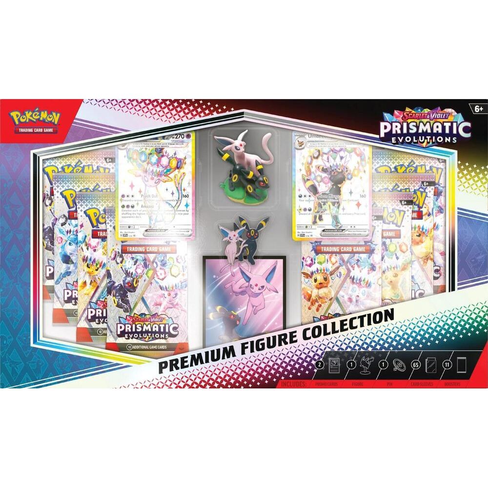 Pokémon Prismatic Evolutions Premium Figure Collection - War Games USA