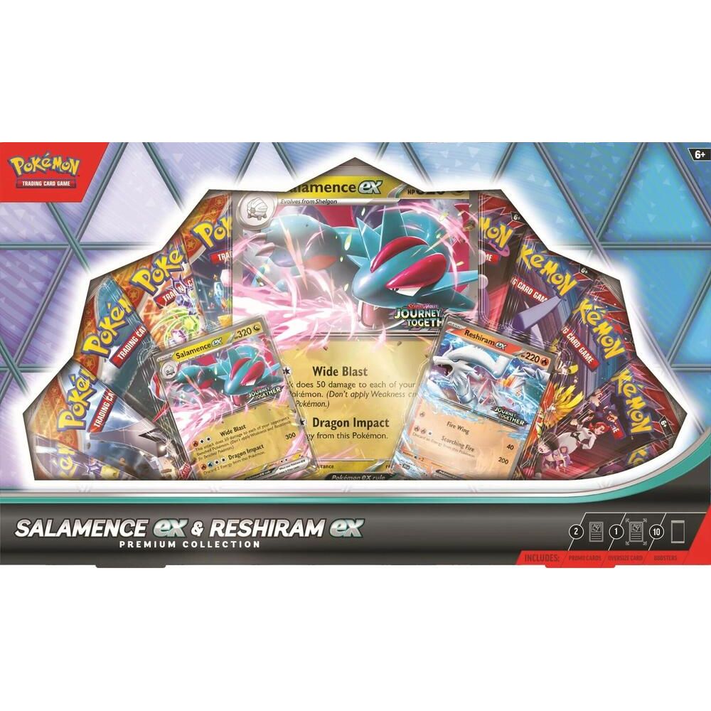 Pokémon Salamence ex & Reshiram ex Premium Collection - War Games USA