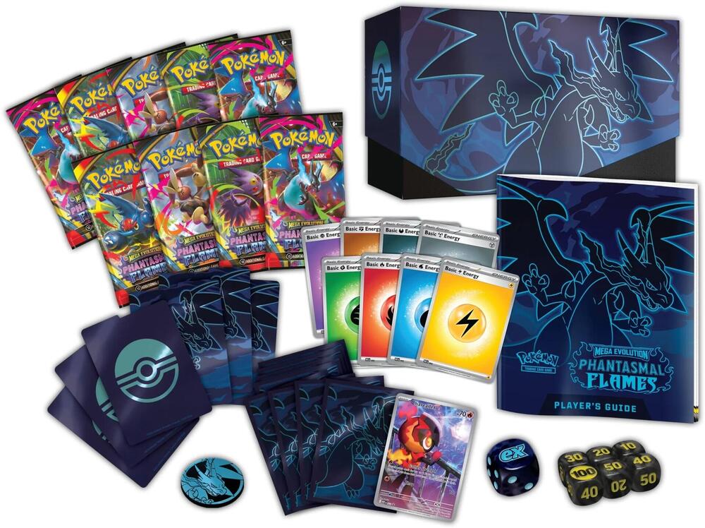 Pokémon Phantasmal Flames Elite Trainer Box - War Games USA