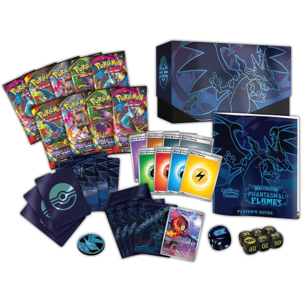 Pokémon Phantasmal Flames Elite Trainer Box - War Games USA