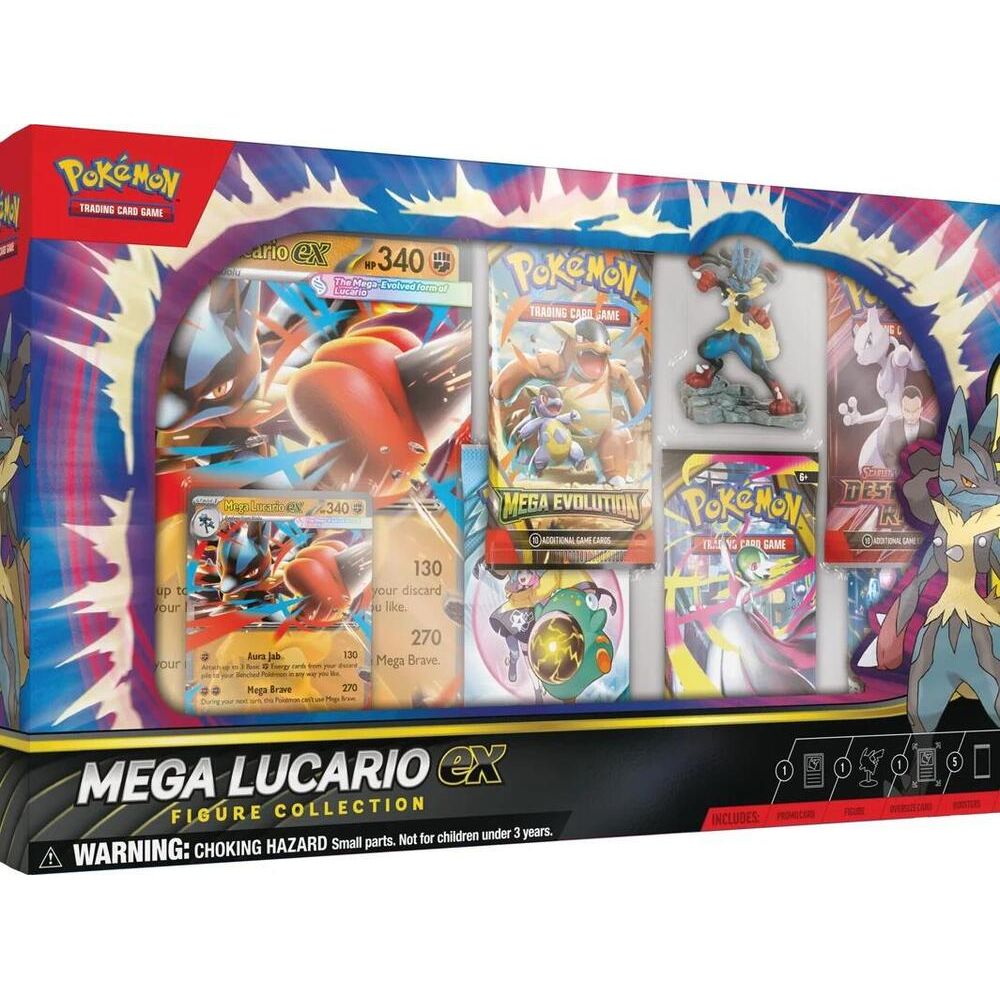 Mega Lucario ex Premium Figure Collection - Pokémon - War Games USA