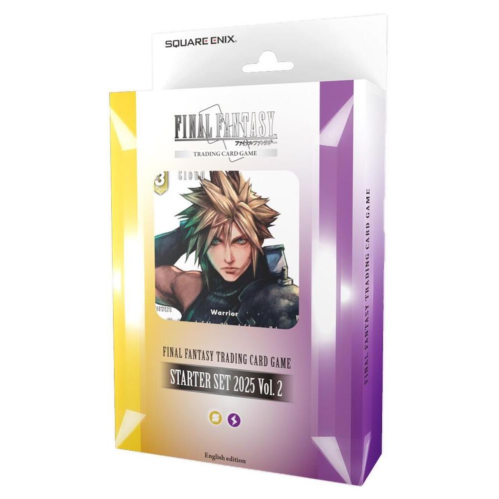 Final Fantasy TCG Starter Deck 2025 Vol. 1 Earth/Lightning - War Games USA