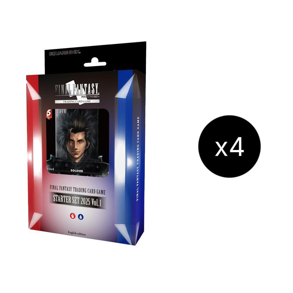Final Fantasy TCG Starter Set 2025 Vol. 1 Display | Square Enix