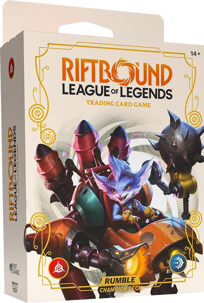 Riftbound League of Legends Spiritforged - Champion Deck (Rumble) - War Games USA