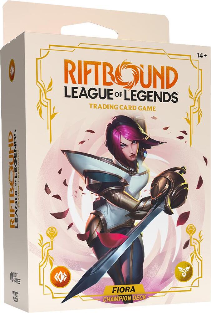 Riftbound League of Legends Spiritforged - Champion Deck (Fiora) - War Games USA