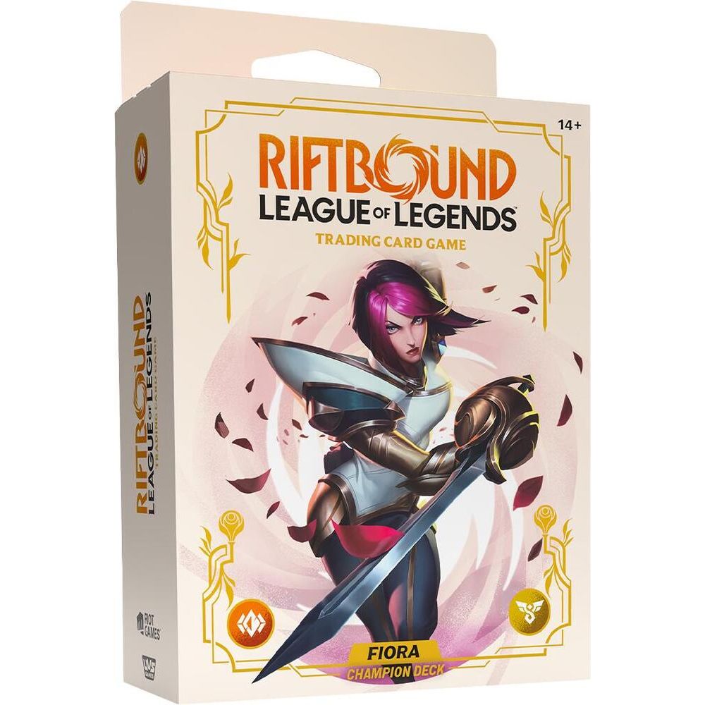 Riftbound League of Legends Spiritforged - Champion Deck (Fiora) - War Games USA
