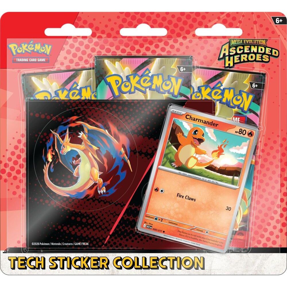 Mega Evolution: Ascended Heroes Tech Sticker Collection - War Games USA