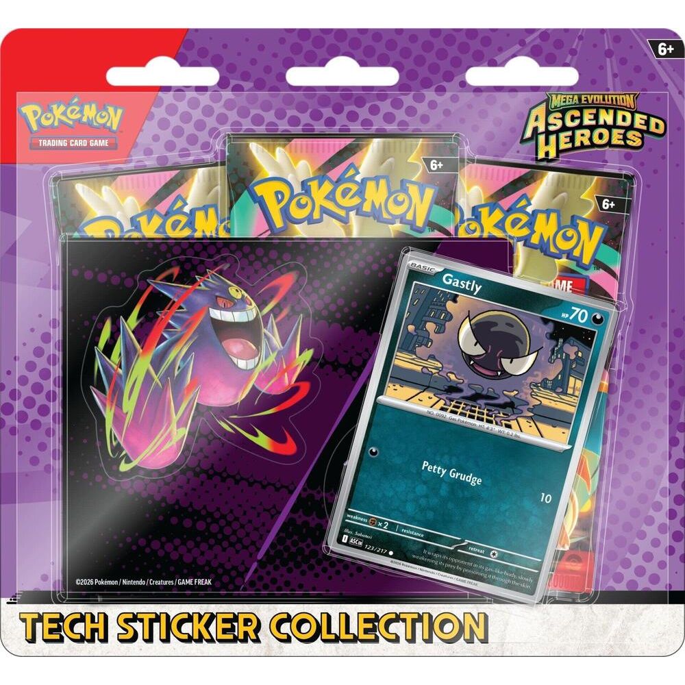 Mega Evolution: Ascended Heroes Tech Sticker Collection - War Games USA