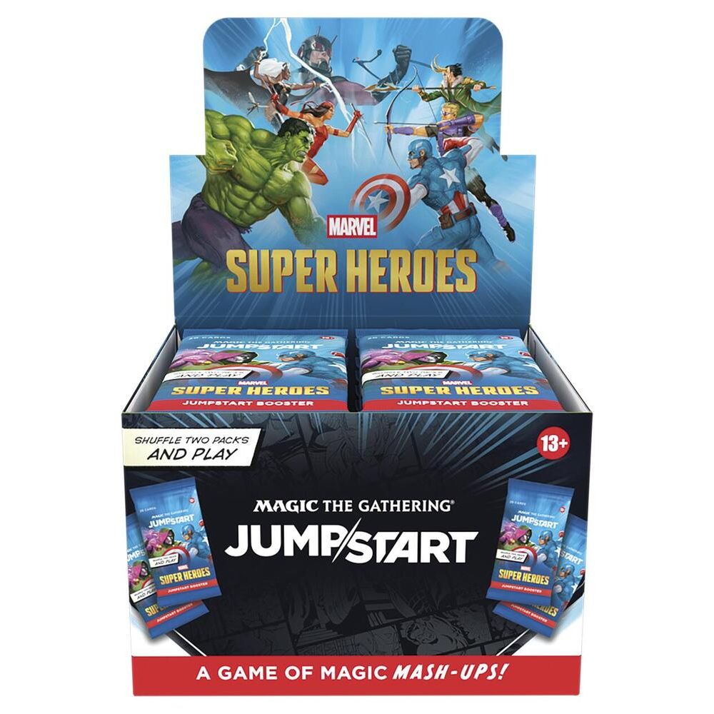 Marvel Super Heroes Jumpstart Booster Display