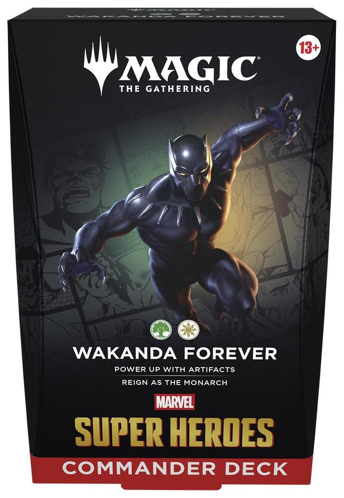 Marvel Super Heroes - Wakanda Forever Commander Deck