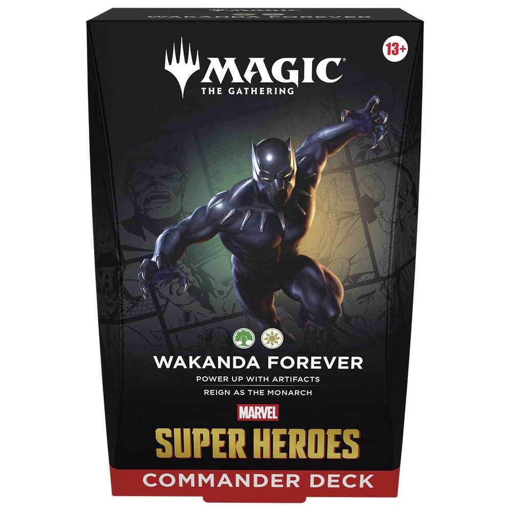 Marvel Super Heroes - Wakanda Forever Commander Deck