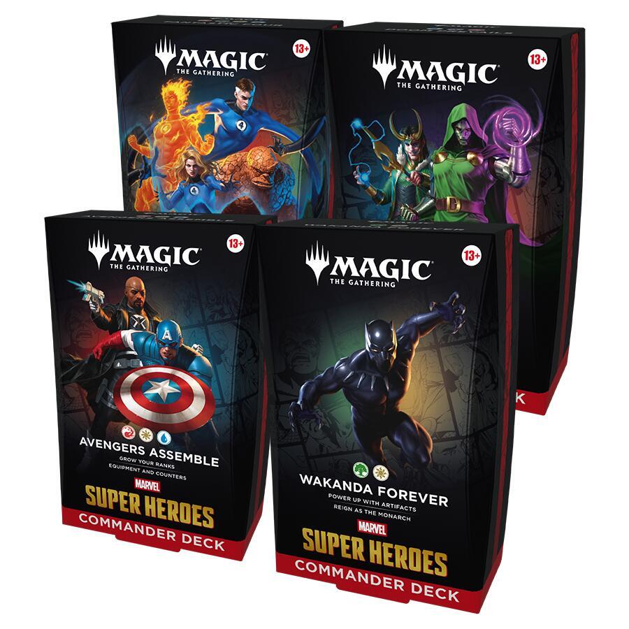 Marvel Super Heroes Commander Deck Case (4CT)