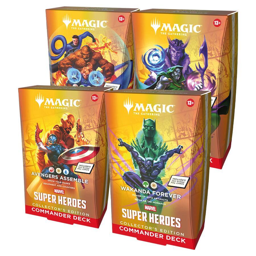 MTG Marvel Super Heroes Commander Deck Case (Collector's Edition)