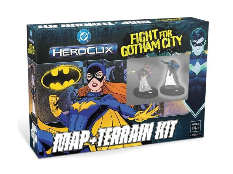 Fight for Gotham City Map and Terrain Kit - Heroclix