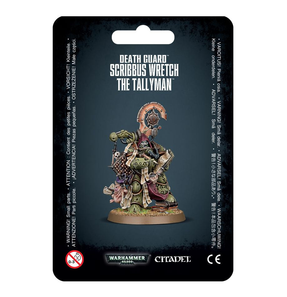 Scribbus Wretch the Tallyman - Death Guard