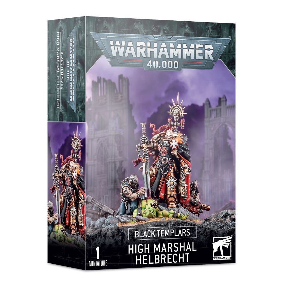 High Marshal Helbrecht - Black Templars - Warhammer 40,000 Miniatures box