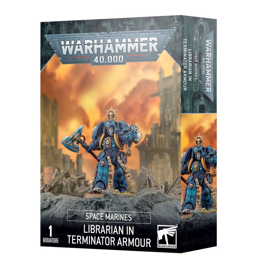 Librarian in Terminator Armor - Space Marines - War Games USA