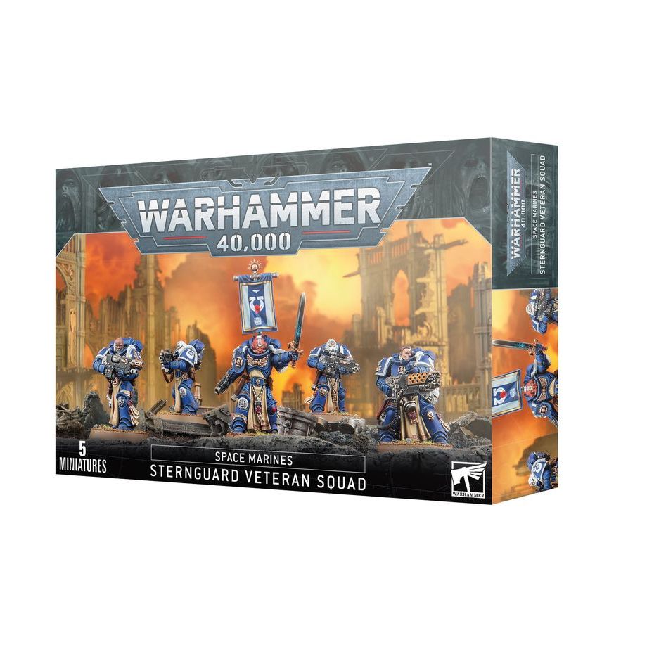 Set Miniature Warhammer Warhammer 40.000: Space Marines - Squadra Veterani Guardia Stellare, Miniature Nuove, Sigillate Gioco Da Tavolo Miniature GW