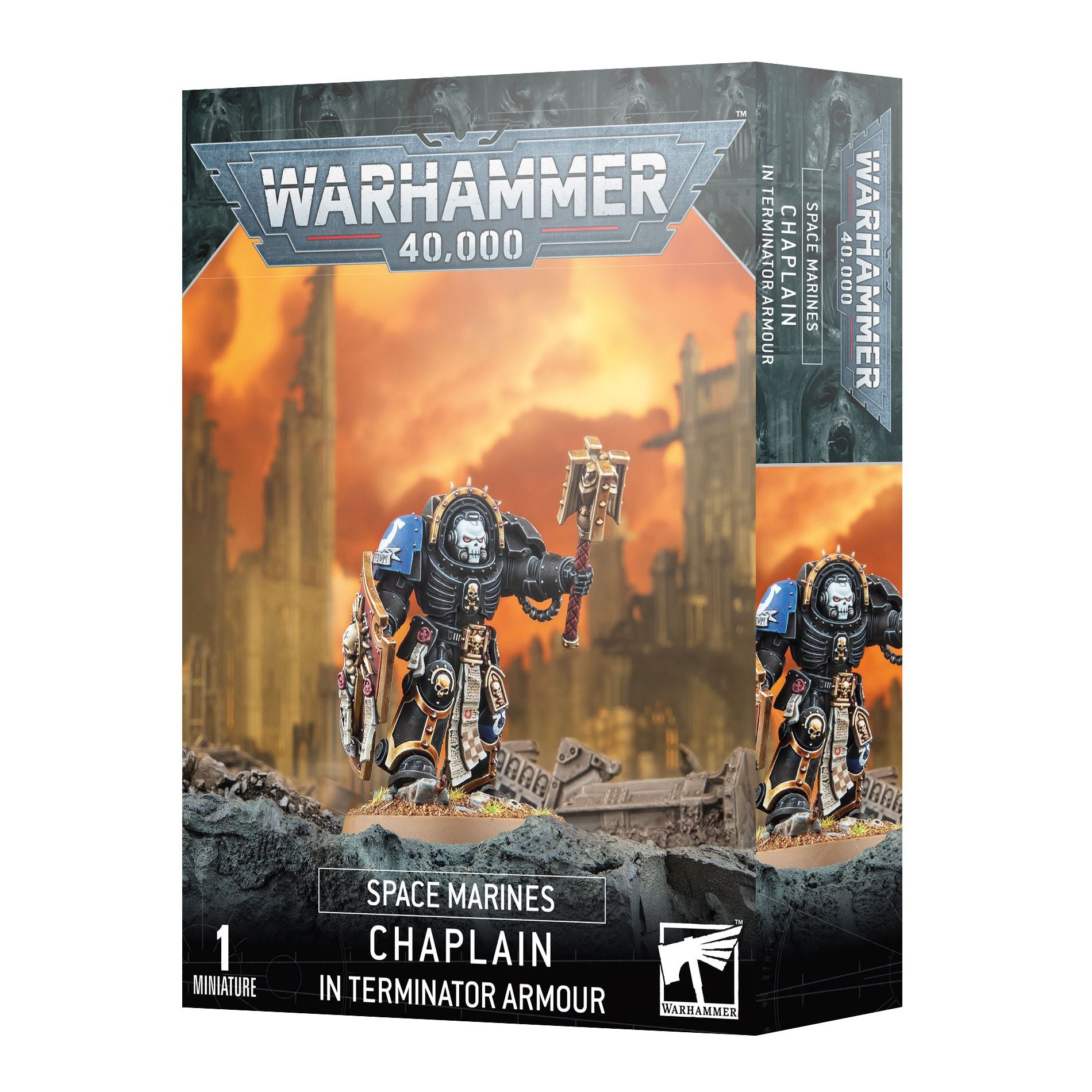 Chaplain in Terminator Armour - Space Marines - Warhammer 40,000 Miniatures box