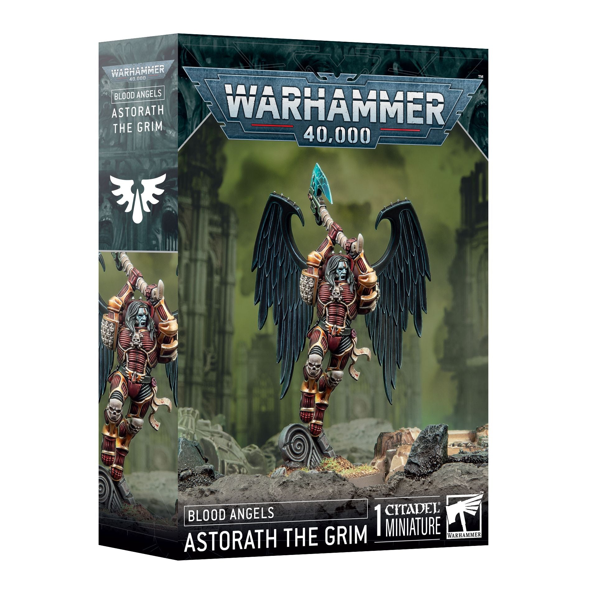 Astorath the Grim - Blood Angels - Warhammer 40,000 Miniatures box