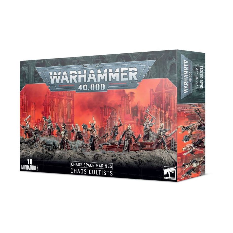 Chaos Cultists - Chaos Space Marines - War Games USA