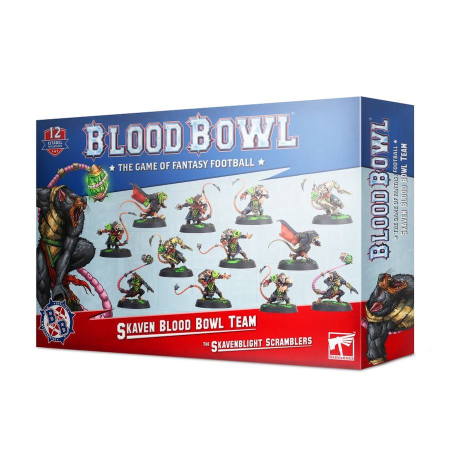 Skaven Blood Bowl Team - The Skavenblight Scavengers