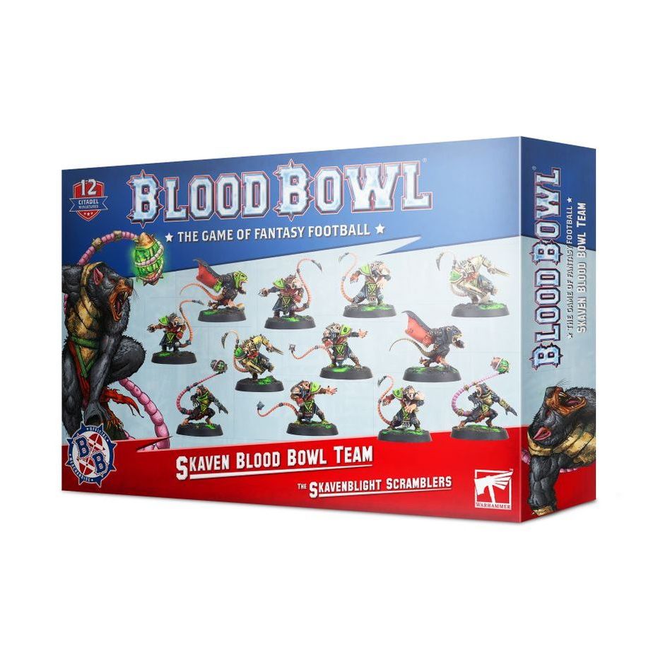Skaven Blood Bowl Team - The Skavenblight Scavengers - War Games USA