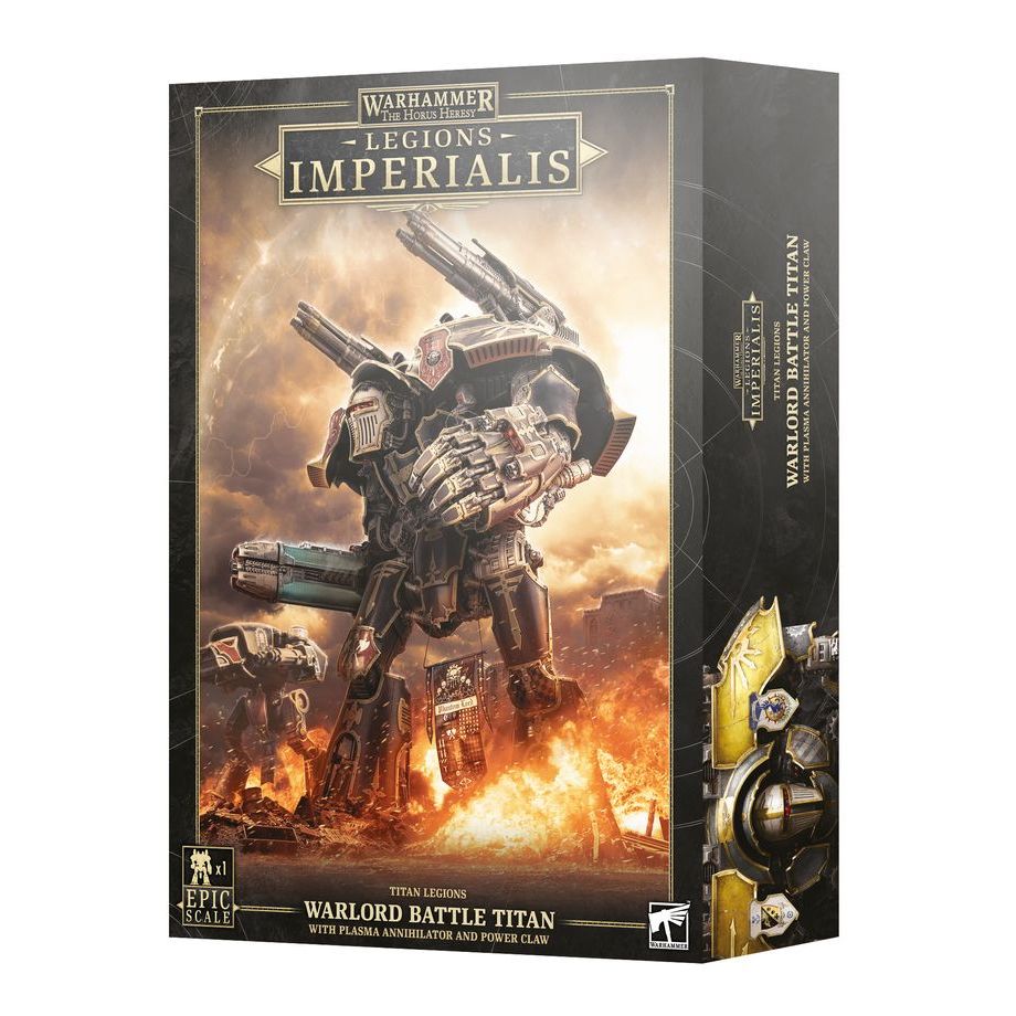 Warlord Titan with Plasma Annihilator & Power Claw - Legions Imperialis (Horus Heresy)