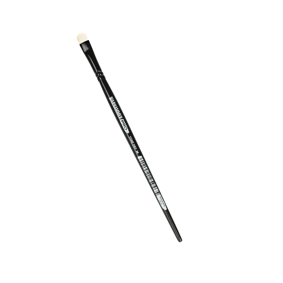 Citadel Warhammer Pro Tone Drybrush Medium from Citadel Colour for detailed miniature painting, showing the brush with medium-sized bristles