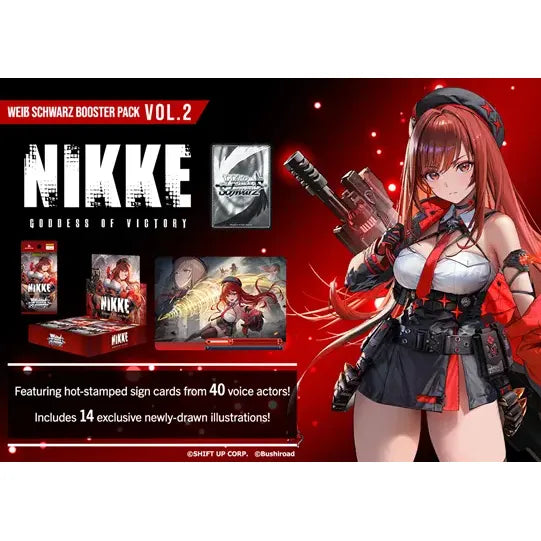 WeisSchwarz Goddess of Victory: NIKKE Vol. 2 Boosters WeisSchwarz Goddess of Victory: NIKKE Vol. 2 Boosters