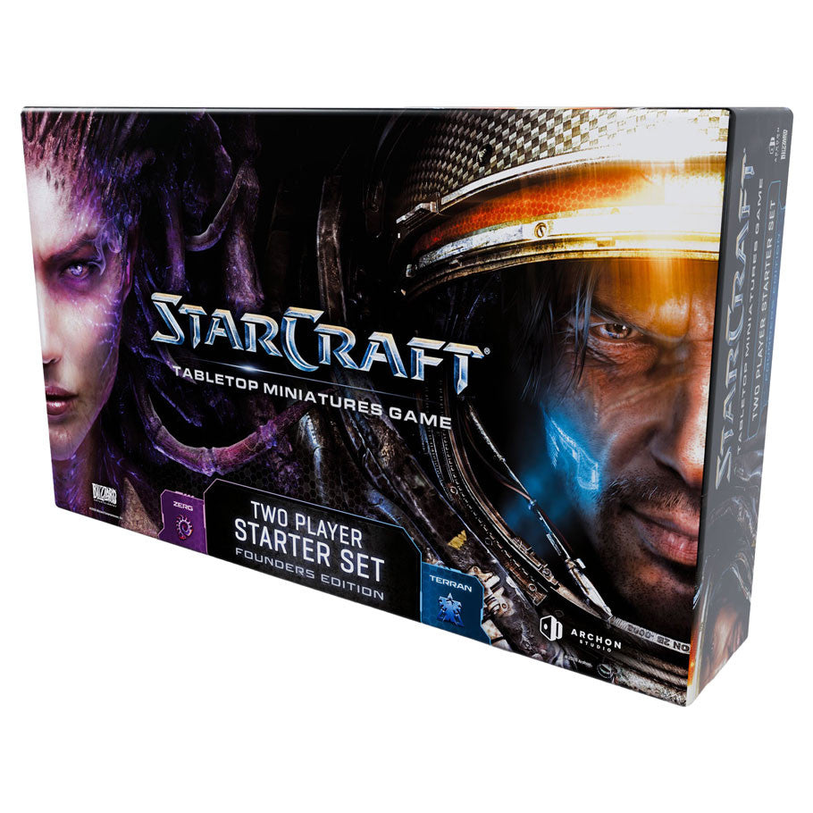 StarCraft Miniatures Game: Two-Player Starter Set - Founders Edition (49 Miniatures)