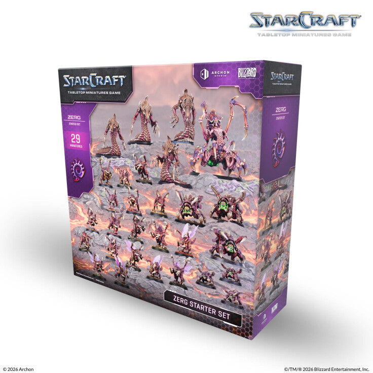 StarCraft: Tabletop Miniatures Game: Zerg Starter Set - War Games USA